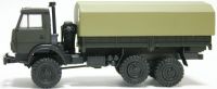 0201 Модель грузового автомобиля бортовой с тентом