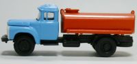 0504 Модель грузового автомобиля с оранжевой цистерной