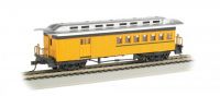 13503 Bachmann пассажирский вагон 1860-1880 Combine-Painted,Unlettered-Yellow