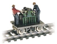 46202 Bachmann дрезина Operating Gandy Dancer - Assorted Colors