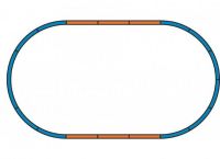 59009 Piko SmartControl light Стартовый набор "Пассажирский поезд с тепловозом Rh 2016 OBB и 2-мя вагонами" OBB VI