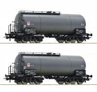 76017 Roco набор 4-хосных цистерн 2 piece set: Tank wagons, PKP