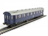 L384201 Liliput пассажирский вагон Schnellzugw.'28er'1.Kl., blau, DB, Epoch IIIb   